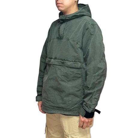 【USED】90's-00's R.NEWBOLD GARMENT DYE NYLON ANORAK JACKET