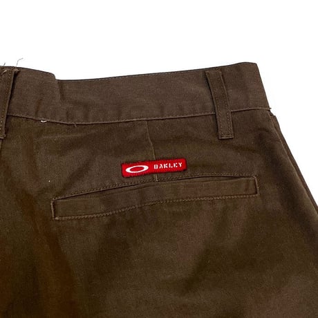 【USED】00'S OAKLEY BROWN SHORTS