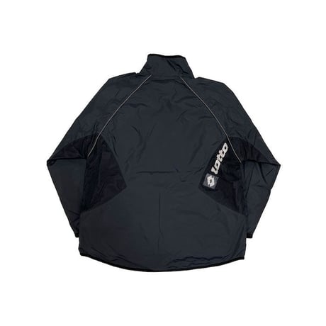 【USED】00'S LOTTO DIAGONAL ZIP NYLON JACKET