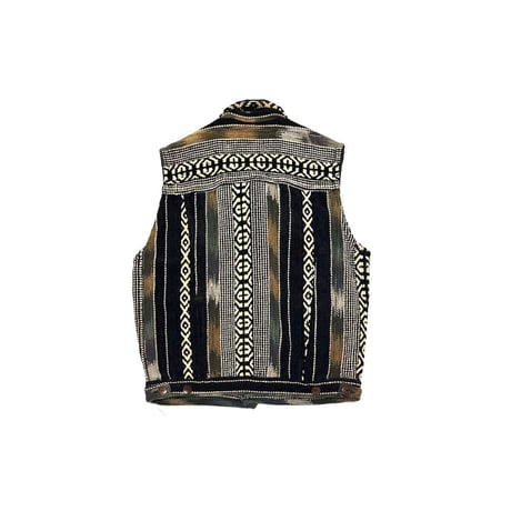 【USED】90's RUG VEST MADE IN NEPAL