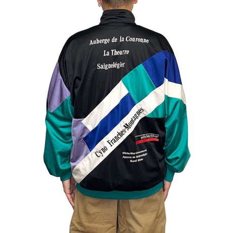 【USED】80's adidas Swiss Region Team Track Jacket Franches-Montagnes
