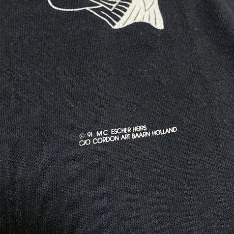 【USED】90'S M.C. ESCHER MULTI PRINT T-SHIRT