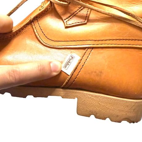 【USED】70's-80's Pirkko Shearling-Lined Leather Winter Boots