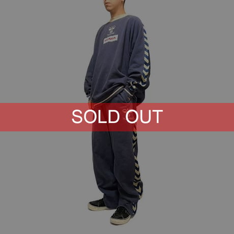 【USED】90'S HUMMEL SWEAT TRACKSUIT