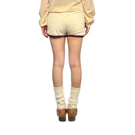 【USED】80's Christian Dior LOUNGE WEAR PILE SHORTS