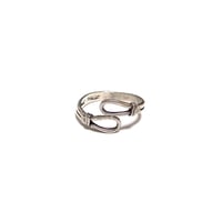 【USED】Vintage Knot Design Silver Ring