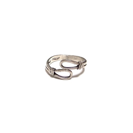 【USED】Vintage Knot Design Silver Ring