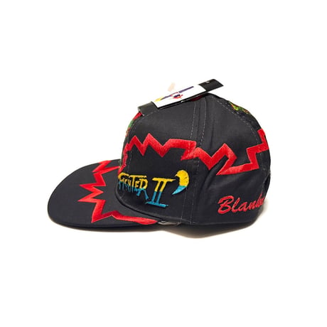 【DEAD STOCK】1996 VEGA × Street Fighter II “Blanka”② Snapback Cap Made for Italy