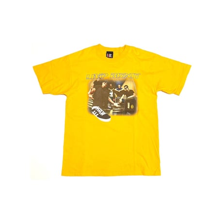 【USED】00's LIMP BIZKIT Chocolate Starfish & The Hot Dog Flavored Water TOUR T-SHIRT