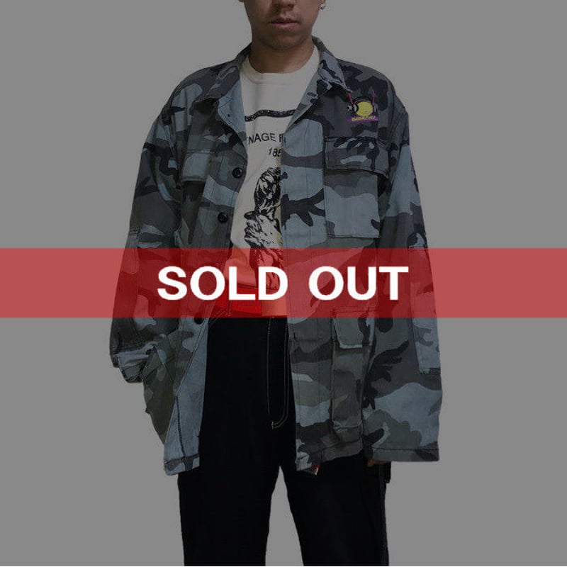 USED】90'S ANARCHIC ADJUSTMENT CAMO JACKET | K