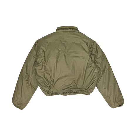 【USED】90'S Polo by Ralph Lauren SHORT DOWN JACKET MILITARY KHAKI