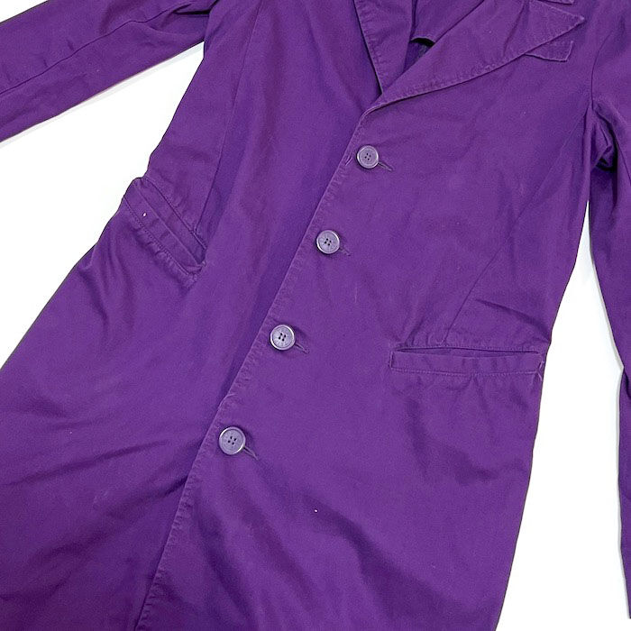 USED】90'S TRIPP NYC PURPLE LONG COAT | KONBINI