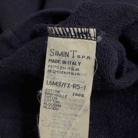 【USED】90's ARMANI JEANS Skipper Hooded Sweatshirt