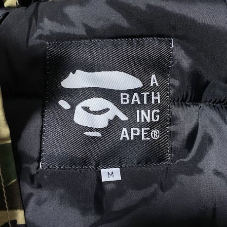 【USED】A BATHING APE 1ST CAMO DOWN JACKET