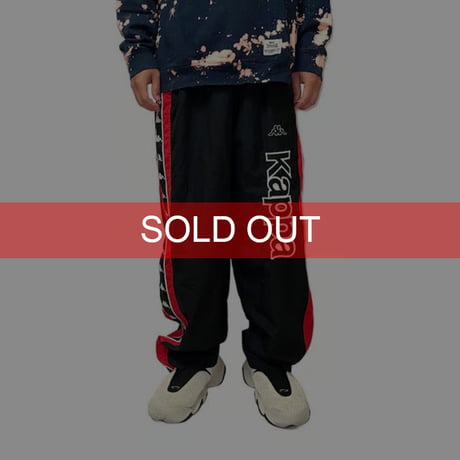 【USED】90'S KAPPA OLD SCHOOL NYLON TRACK PANTS