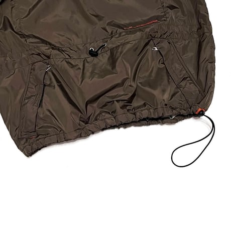 【USED】00's TOMMY HILFIGER PADDED NYLON ANORAK JACKET