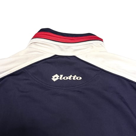 【USED】90's-00's Lotto Track Jacket Navy × Red × White