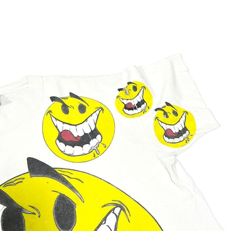 【USED】90'S FREEZE ACID SMILY TRUST ME T-SHIRT