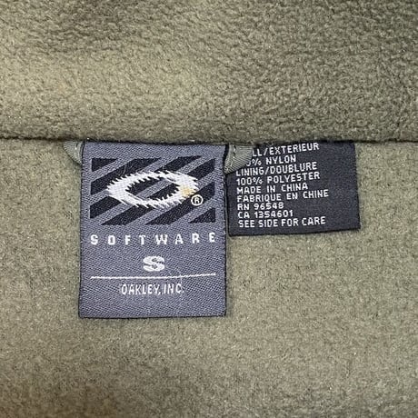 【USED】90'S-00'S OAKLEY SWITCHING FLEECE VEST
