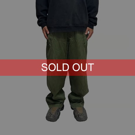 【USED】80's JAPANESE ARMY CARGO PANTS