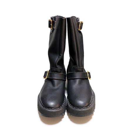 【USED】90'S  VIVIENNE WESTWOOD × GEORGE COX FRAME BUCKLE BOOTS