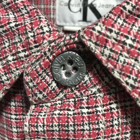【USED】90'S CK CALVIN KLEIN JEANS DUNGAREE SHIRT