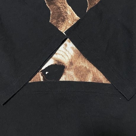 【USED】90'S GIRAFFE T-SHIRT