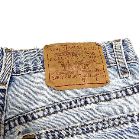 【USED】90'S LEVI'S DENIM SHORTS MADE IN USA