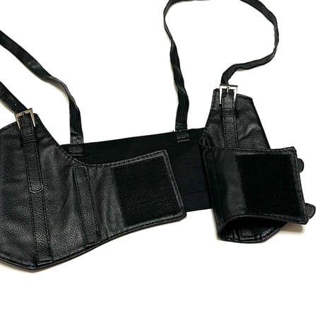 【USED】00's SYNTHETIC LEATHER HARNESS