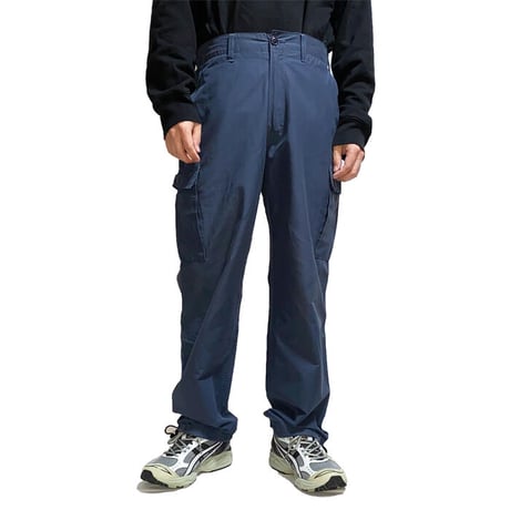 【USED】00'S GOODENOUGH NYLON CARGO PANTS NAVY
