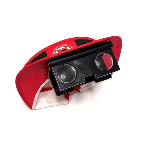 【DEAD STOCK】90's J.LEAGUE SUN VISOR with BINOCULARS