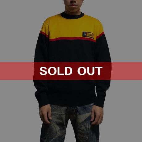 【USED】90'S DUNLOP KNIT SWEATER