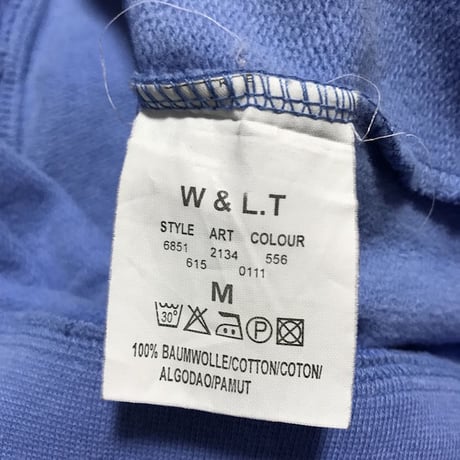 【USED】90'S  W&LT SWEAT TRACK JACKET