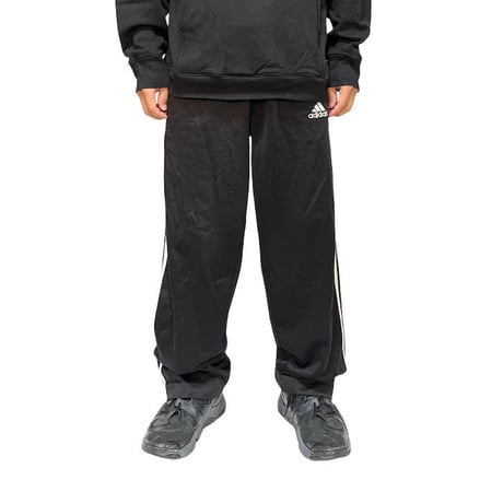 【USED】90'S-00'S ADIDAS PERFORMANCE LOGO TRACK PANTS BLACK