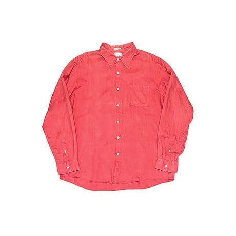 【USED】00'S J.CREW OVERSIZED LINEN SHIRT