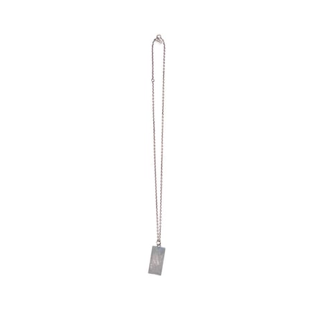 【USED】00's Paul Smith ENGLAND FLAG SILVER NECKLACE