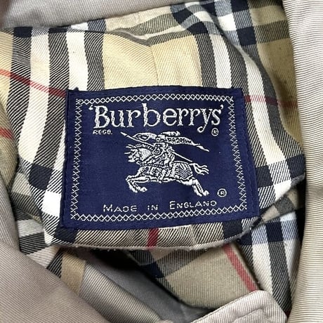 【USED】80'S-90'S BURBERRYS BALMACAAN COAT MADE IN ENGLAND
