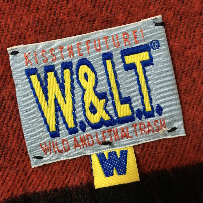 【W&LT】マフラー　パクパクくん　ウォルト　バイカラー　90s hide W<】マフラーパクパクくんウォルトバイカラー90s hide