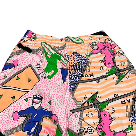【USED】80's SKI PATTERN EASY PANTS