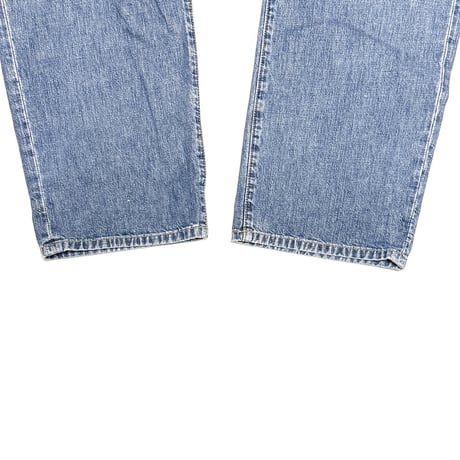 【USED】90's-00's STUSSY-dm. Vintage Faded Denim Pants