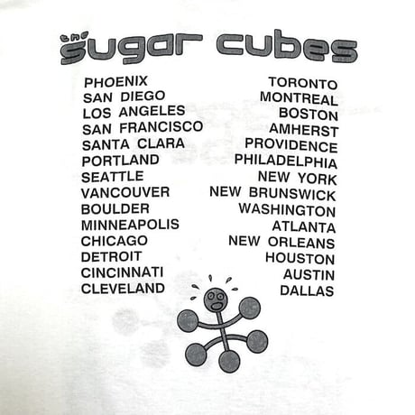 【USED】90'S THE SUGARCUBES "HERE TODAY, TOMORROW, NEXT WEEK!"  T-SHIRT
