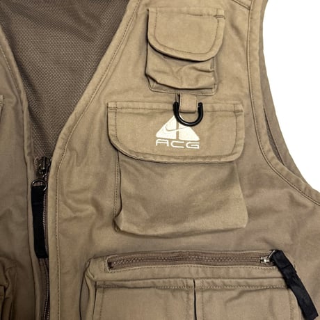 【USED】90's NIKE ACG Utility Fishing Vest