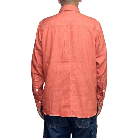 【USED】70's UNKNOWN VINTAGE 4-POCKET SHIRT