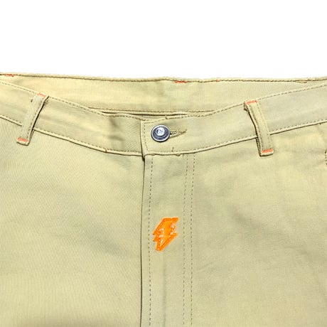【USED】90'S W.&L.T. KNEE POCKET TROUSERS