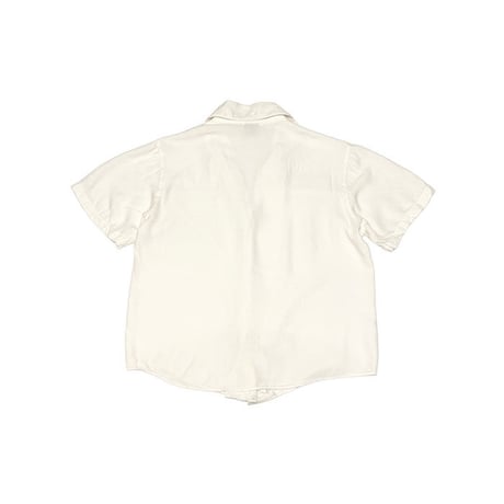【USED】80'S WITT Collection S/S RAYON BLOUSE