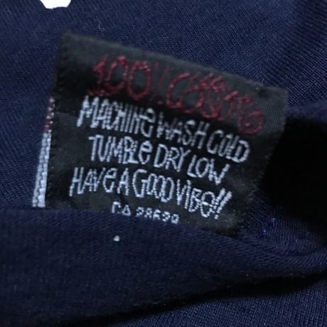 【USED】90'S STUSSY OLD SKOOL T-SHIRT