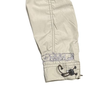 【USED】Early 00's Maharishi × STASH Graffiti Embroidered Technical Shirt Jacket