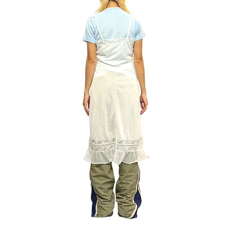 【USED】70'S Dutchess LINGERIE DRESS WHITE