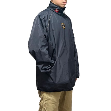 【USED】00'S LOTTO DIAGONAL ZIP NYLON JACKET