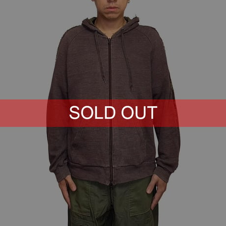 【USED】90's FINAL HOME DOUBLE ZIP HOODIE with SCHMUG